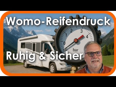 Less is often more! - The optimal tire pressure for your motorhome – comfort instead of solid rubber