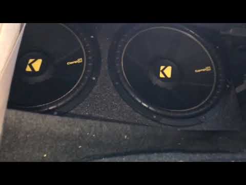 2 15 inch kicker comp c 4000 watts