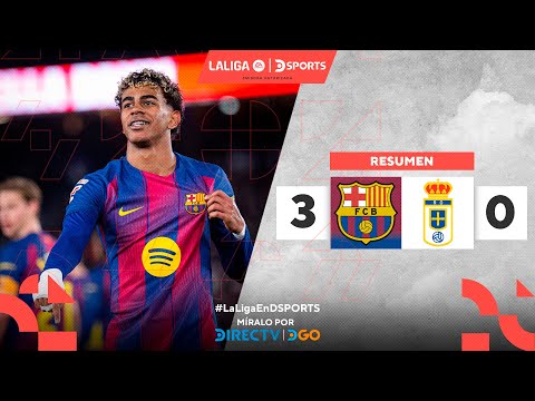 ¡#BARCELONA GOLEÓ con PUROS GOLAZOS y SIGUE en la CIMA! | Barcelona 3–0 Real Oviedo | Resumen