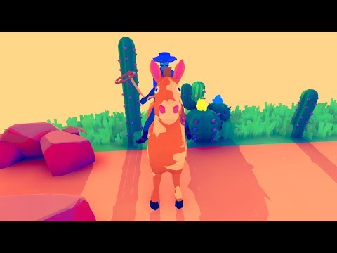 (1v1) Lesso vs Every Unit - TABS Wild West Fraction (Totally Accurate Battle Simulator)