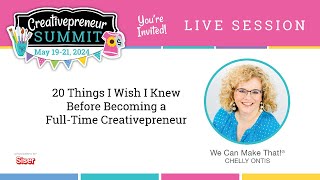 20 Things I Wish I Knew Before Becoming a Full-Time Creativepreneur