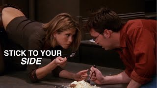 Chandler & Rachel being an ICONIC duo