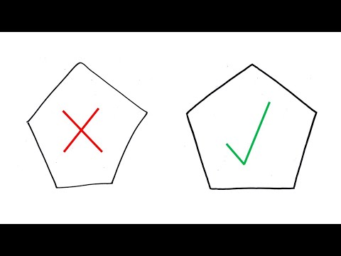 How to Draw a Pentagon Freehand | Easy Drawing Tips for Beginners / Step by Step Tutorial