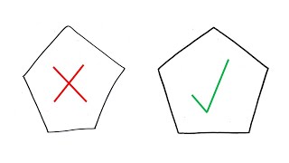 How to Draw a Pentagon Freehand | Easy Drawing Tips for Beginners / Step by Step Tutorial