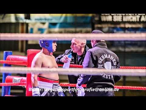 Boxen * BC Steele *  Kampf um den GBK German Champion Titel *  Mouldi Salmouk vs. Frank Heitmann