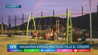 Inauguran Espacio Multiuso en villa El Cóndor para fortalecer la vida comunitaria en Apalta