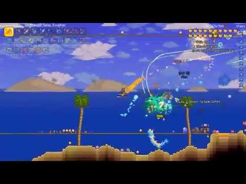 Duke Fishron! Brian & Alex tackle Terraria, Part 43
