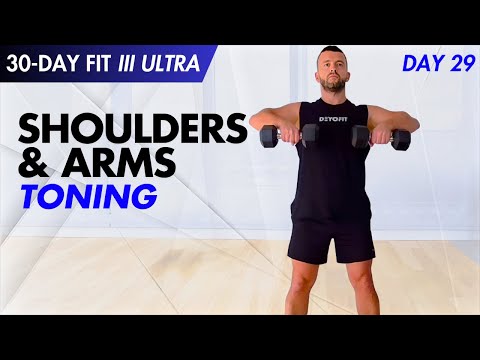 Day 29: Shoulders & Arms Toning, Workout at Home | 30-DAY FIT /// ULTRA