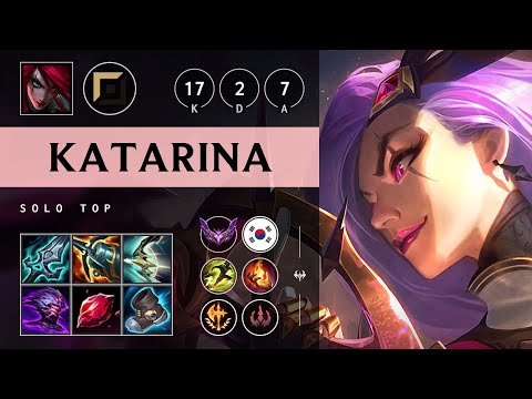 Katarina Top vs Shen - KR Master Patch 25.20
