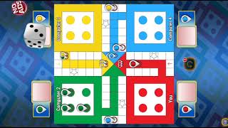 Ludo gameplay in 4 players | Ludo games &40 #ludo #ludoking