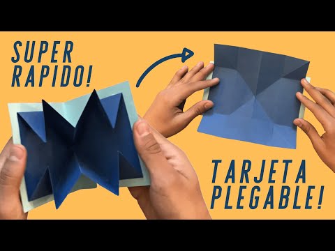 Make a super-fast foldable card | FaceCraft ✂️ Foldables and Cards