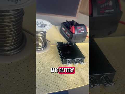 Building a bluetooth speaker with parts from Amazon.