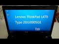 Ноутбук Lenovo ThinkPad L470