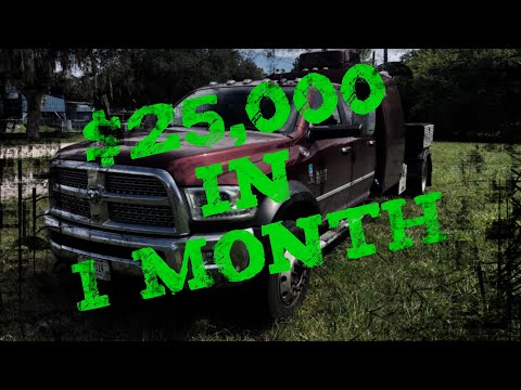$25,000.00 in 1 month... Ep. 30 - HotShot Trucking