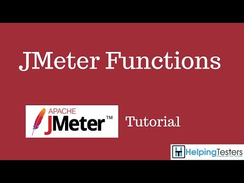 JMeter Functions - JMeter Tutorial 16