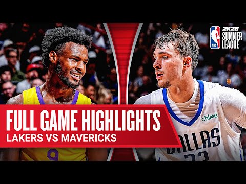 LAKERS vs MAVERICKS | NBA SUMMER LEAGUE | FULL GAME HIGHLIGHTS | July 10, 2025