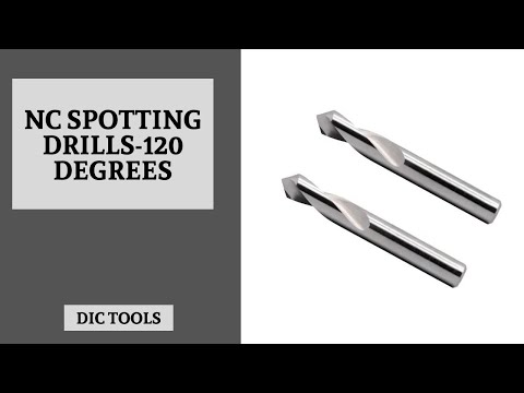 NC Spotting Drills-120 degrees | DIC | Dedicated Impex Co.