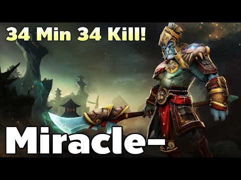 34 Min 34 Kill! Miracle- Phantom Lancer