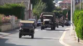 preview picture of video 'Tour de Verberie à bord de vehicules militaires'