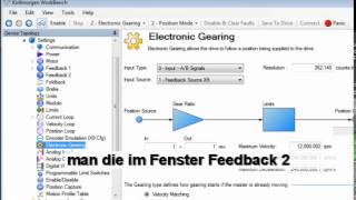 Elektronisches Getriebe - Teil 2