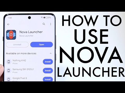 How To Use Nova Launcher! (Complete Beginners Guide)