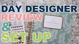 Day Designer Review and Set Up