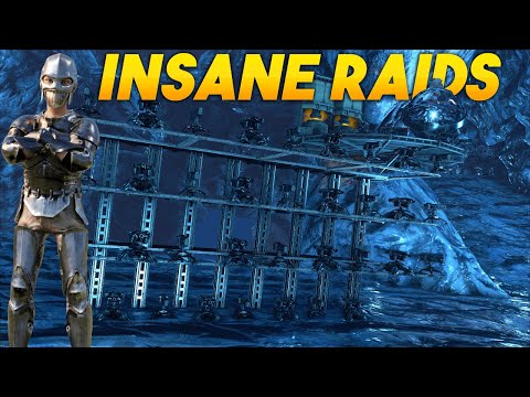 How We Raided The Entire Server For Huge Loot - ARK