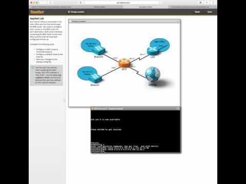 Lab 7.2.6 Testout labsim course NetPro