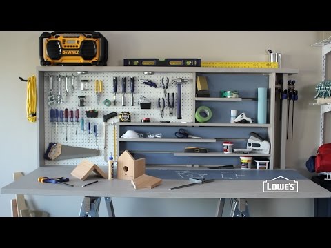 So bauen Sie eine Garagenwerkbank