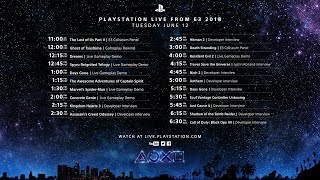 PlayStation Live From E3 Day 1