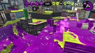 スプラトゥーン２　久しぶりに…　S＋から