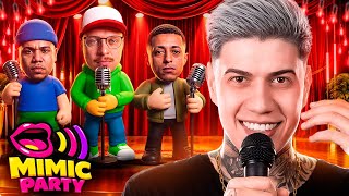 OS MELHORES IMITADORES DO BRASIL NO MIMIC PARTY!