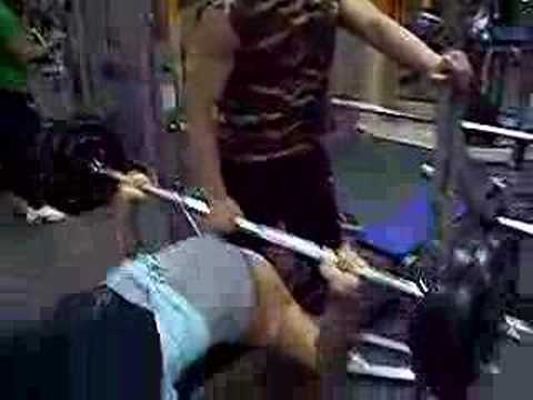 130 kg panca piana 9 ripetizioni Mirko er Gitano