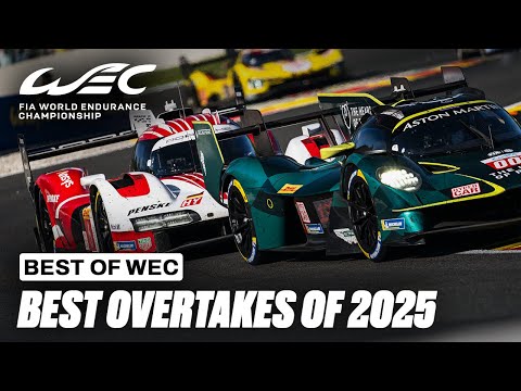 Best Overtakes from the 2025 Season | FIA WEC