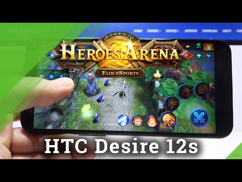 Gameplay of Heroes Arena on HTC Desire 12s – Gaming Test