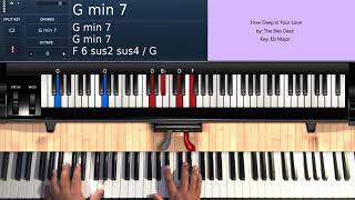 How Deep Is Your Love (by The Bee Gees) - Piano Tutorial