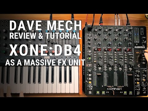 A&H Xone DB4 as a MASSIVE effects unit! || Sci-Fi Ambient / Soundscape