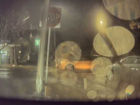 Ford smashes Light pole