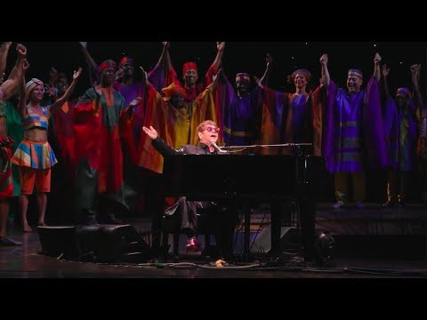 Elton John's Surprise Performance at THE LION KING 20th Anniversary
