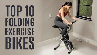 Top 10: Best Folding Exercise Bikes of 2022 / Upright Indoor Cycling Bike, Magnetic Stationary Bike