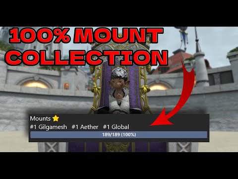 I Collected Every FFXIV Mount...Now I'm Going To Do It AGAIN | Mount Masters Ep 1