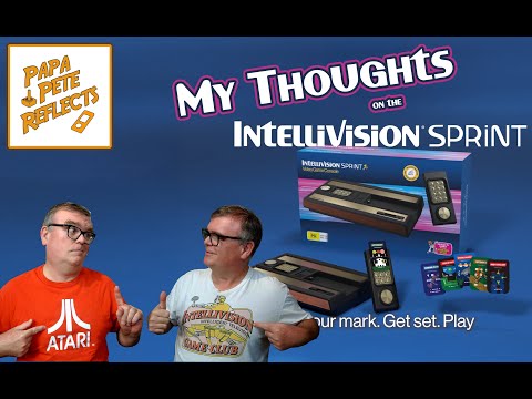 My Thoughts on Atari's Intellivision Sprint - Papa Pete Reflects #atari #intellivision
