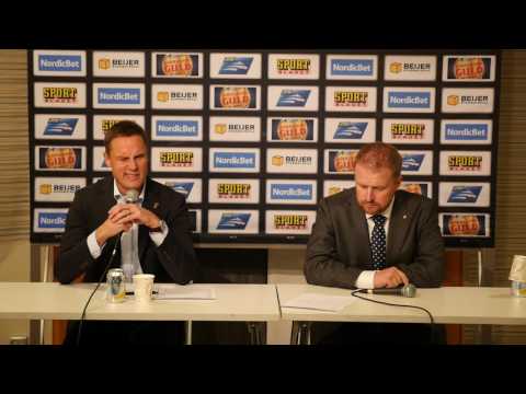 Presskonferens Frölunda - Linköping