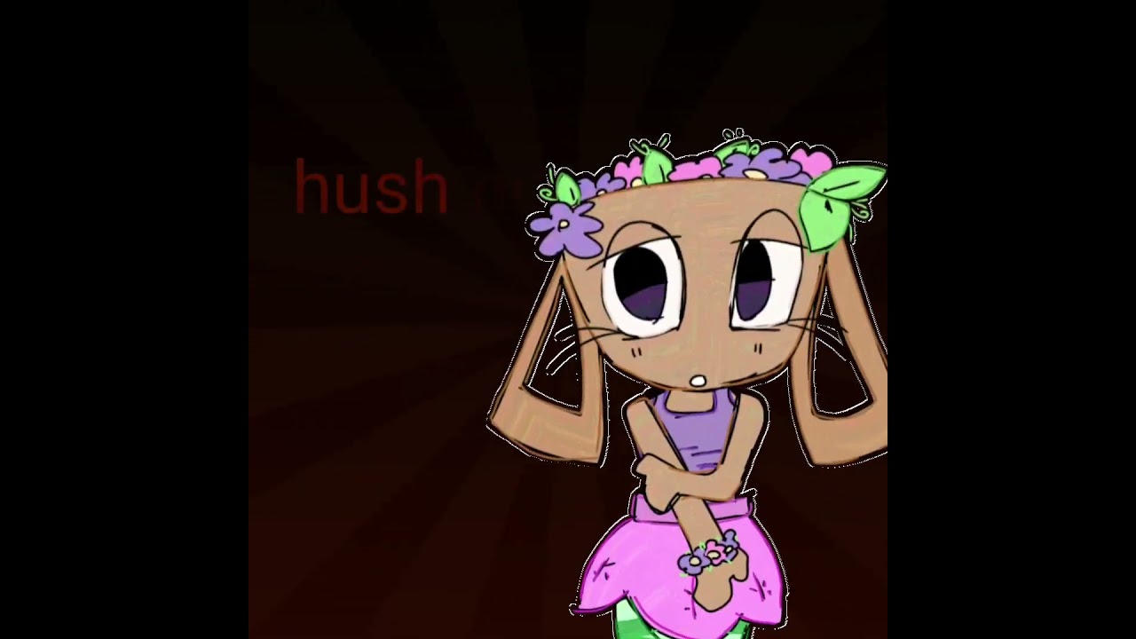 hush now quiet now its time to go to sleep #dandysworld #bassie #shelly