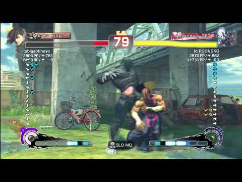 SSF4 AE [Yang] tobigaotineyo vs Id POONGKO [SE]