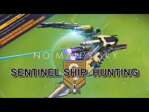 Must See! Yellow Dragonfly Sentinel Ship Location - No Man's Sky Echoes