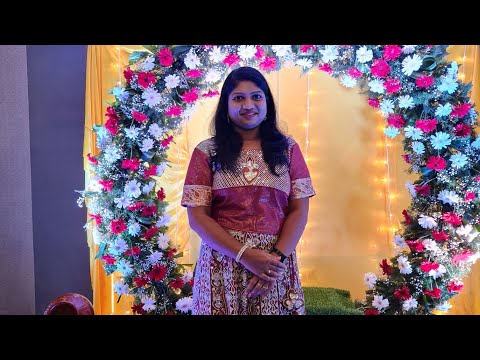 Chitra Badiger hosting on stage