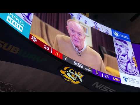 Video: LSU Retires Mahmoud Abdul-Rauf’s No. 35 Jersey