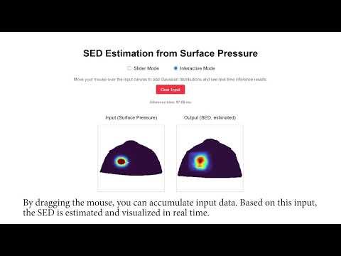 機械知能工学科 Fingertip Strain Energy Density Estimation: Interactive Web App Introduction