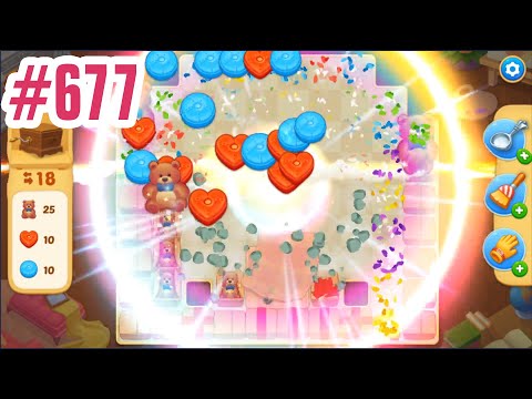 Matchington Mansion Level 677 | Gameplay Walkthrough Story